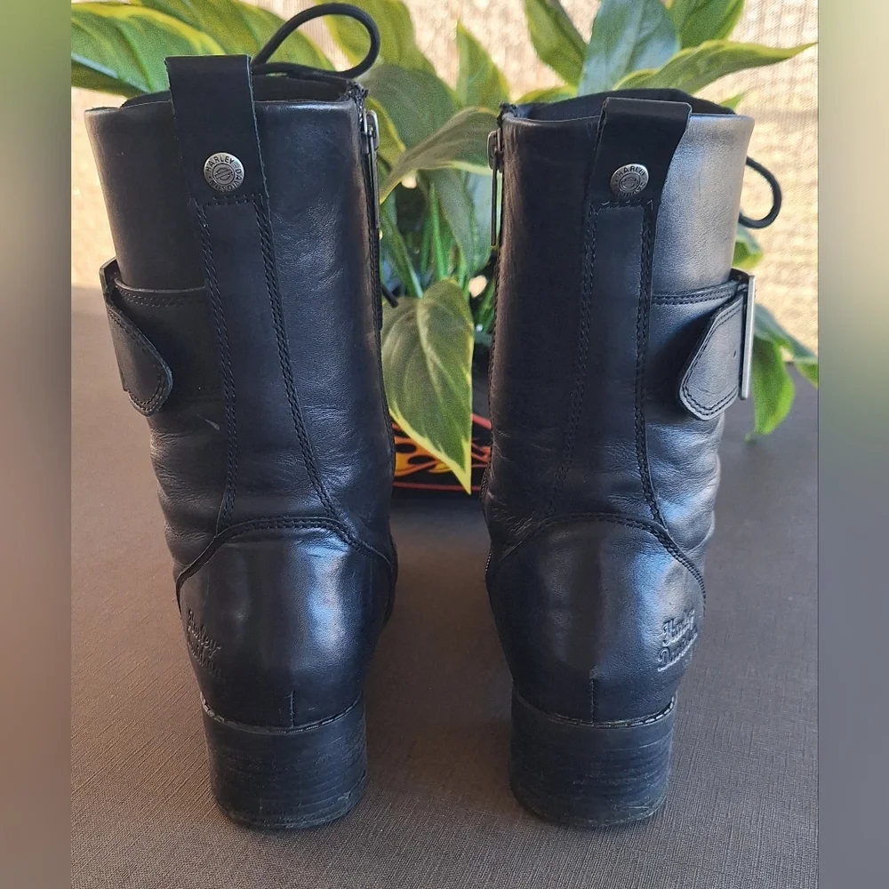 Harley Davidson Jammie Boots 9 - Picture 3 of 8